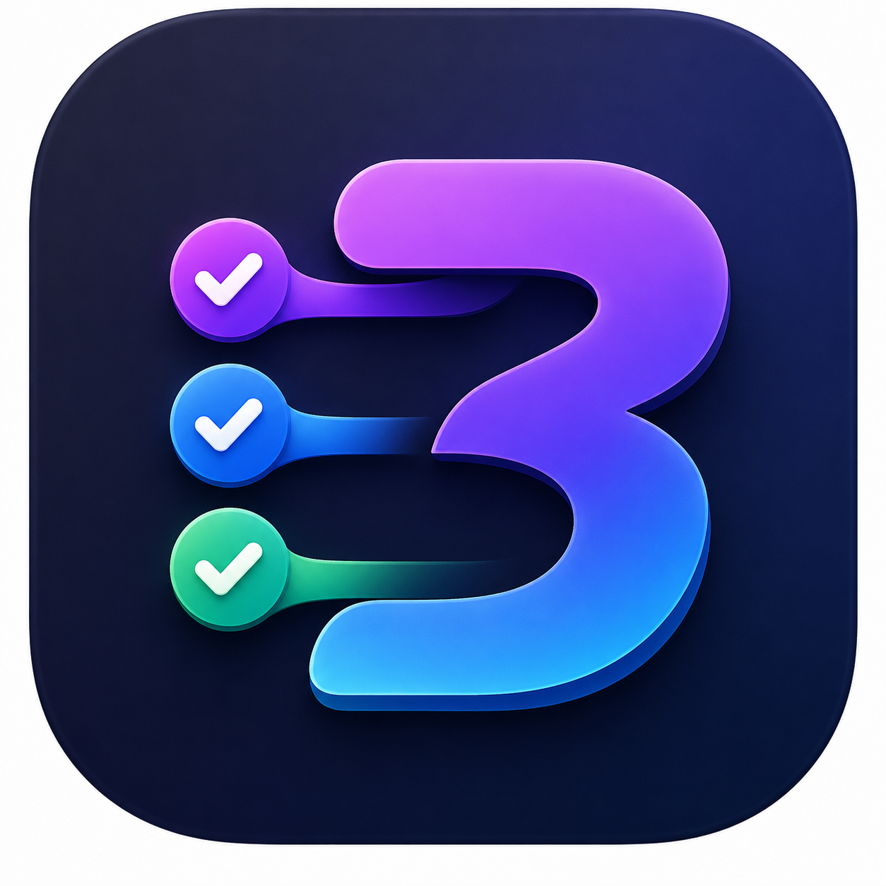 3Peat app icon